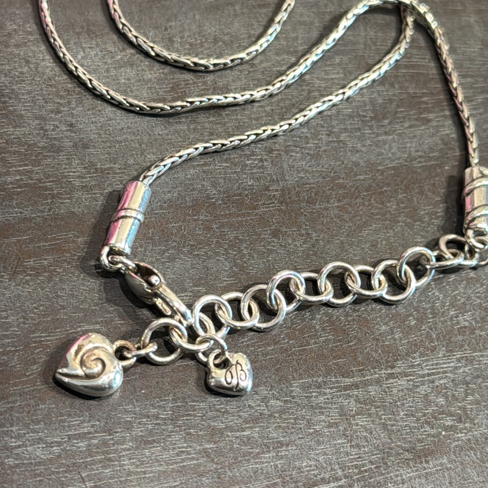 Silver Pearl Drop Necklace - Women Jewelry - Picture 5 of 6